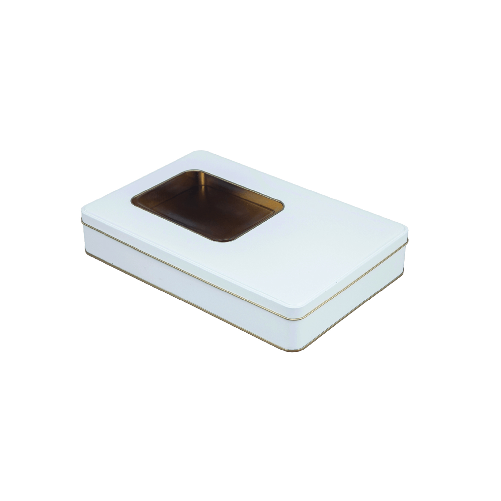 Pencereli Teneke Kutu 265x175x45mm11 Pencereli Teneke Kutu 265x175x45mm - Görsel 1