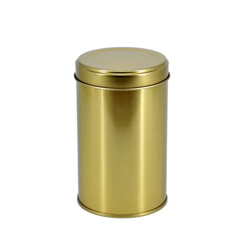 Silindir Teneke Kutu 250 GR Kahve Kutusu