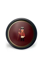 Yılbaşı Temalı Metal Tepsi  Young Soldier – 31,5 cm