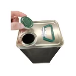 5LT Zeytinyağı Tenekesi | 116 mm x 150 mm x 316 mm | 5,5 Litre Hacim - Görsel 3