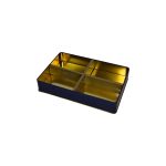 4’lı Bölme Aparatı Seti - Gold | 256x168x43 mm - Görsel 2